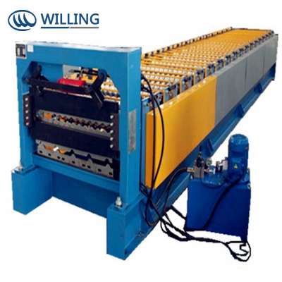 Popular Double Layer Top Quality Roll Forming Machine / Steel Rollformer/ Profiling Machine