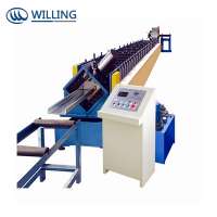 High precision used c z roof purlin roll forming machine cz shaped steel purlin roll former