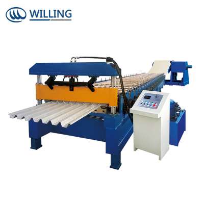 steel tile corrugated sheet standing seam metal roof machine made in china